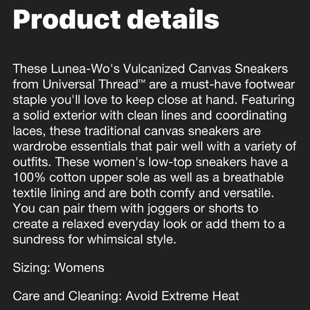 Universal Thread | Black Sneaker - Picture 7 of 9